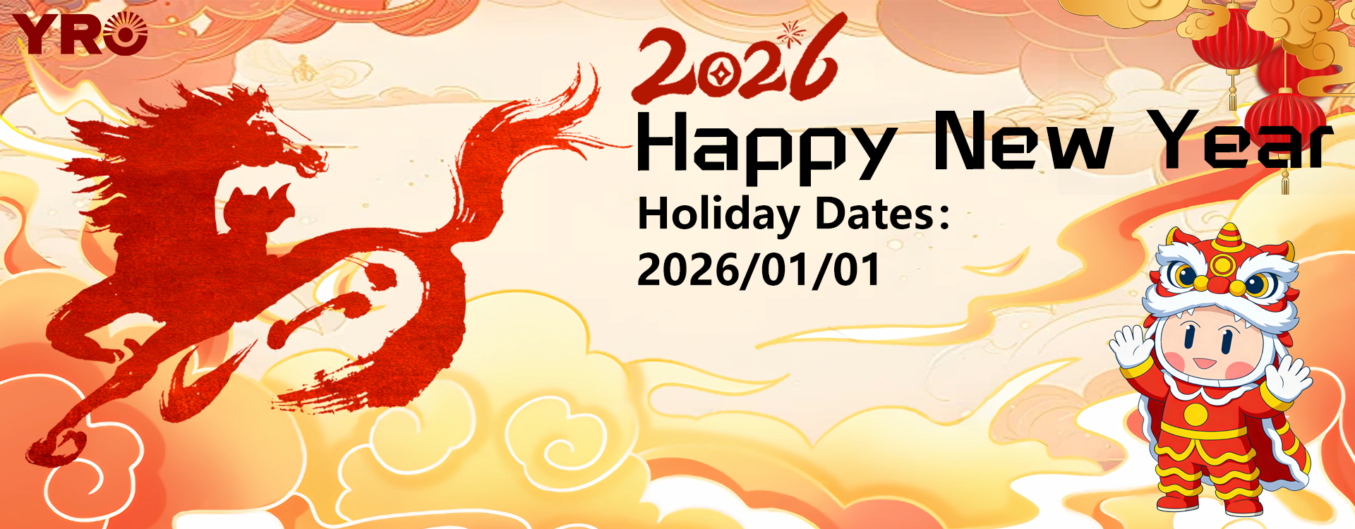 Közlemény az YRO Company 2026. évi újévi ünnepi programjairól