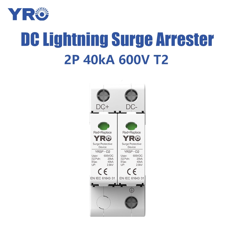 2p 20-40Ka 600 V T2 White DC SPD