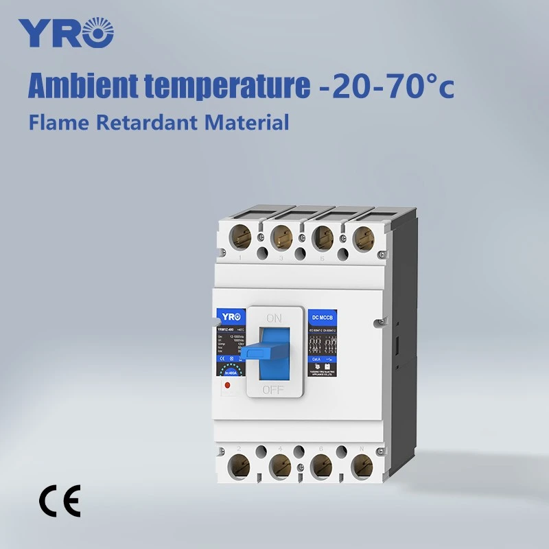 4P 250-400A 1000 V DC MCCB