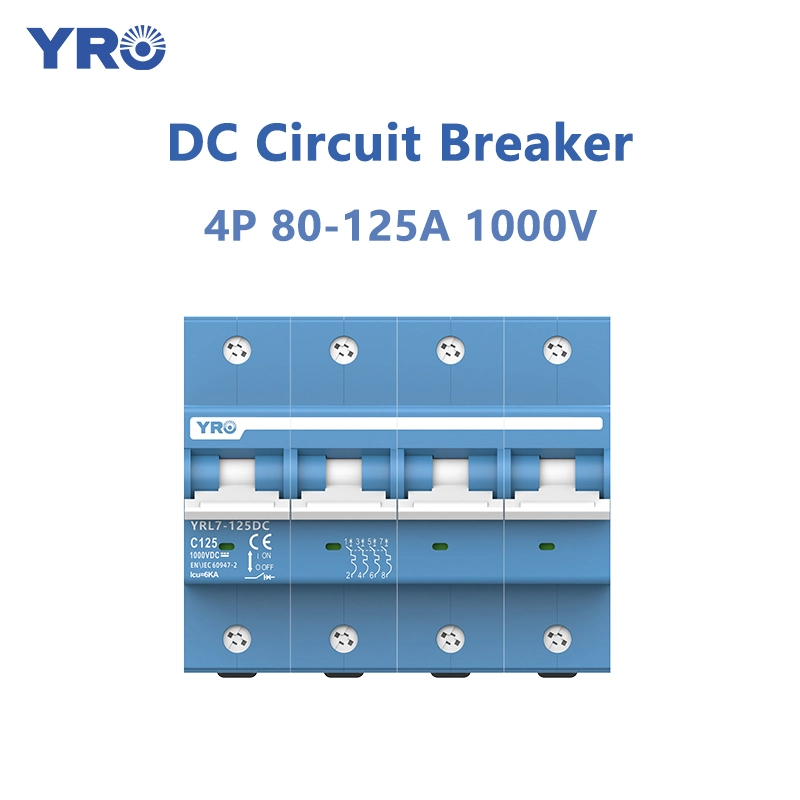 4P 80-125A 1000 V DC megszakító
