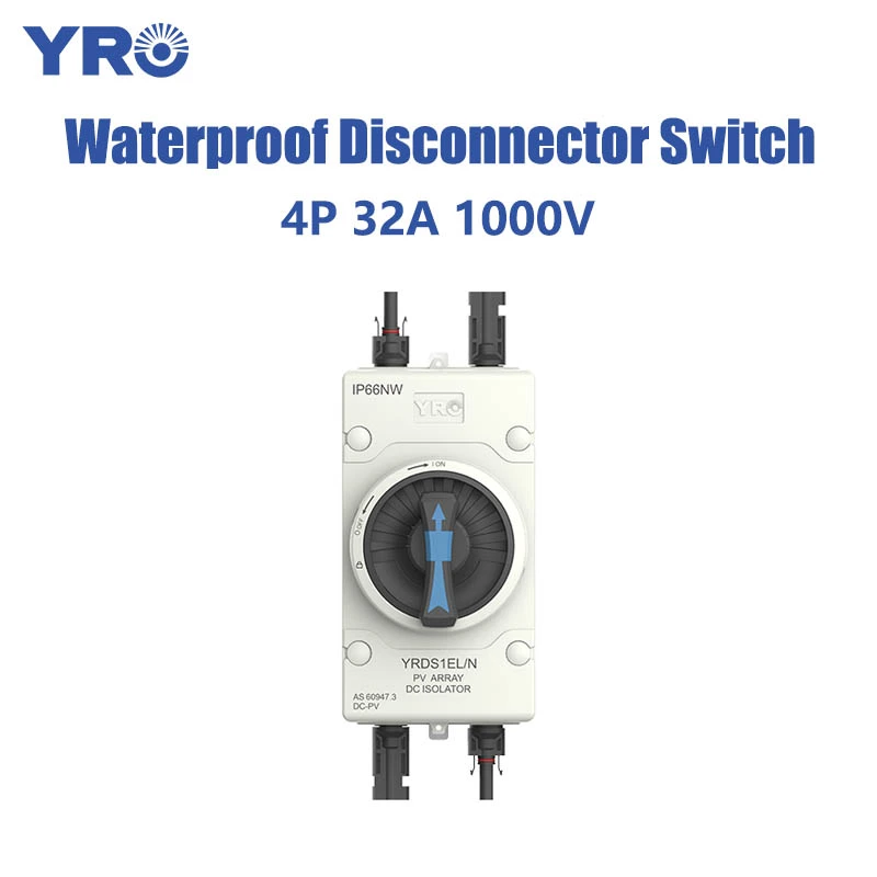 IP66 4P 32A 1000V TOP alulról